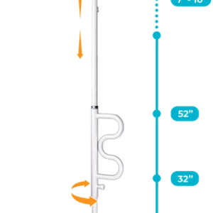 Security Pole & Curve Bar