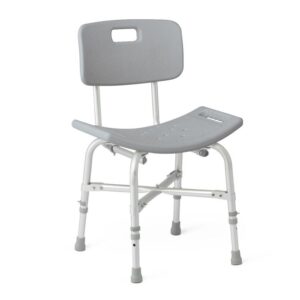 Aluminum Shower Chair with Back