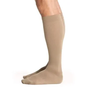 Compression Socks, Knee-High, Closed Toe, 15-20mmHg, Microfiber
