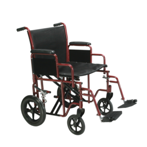 Heavy Duty, 22", Transport Chair