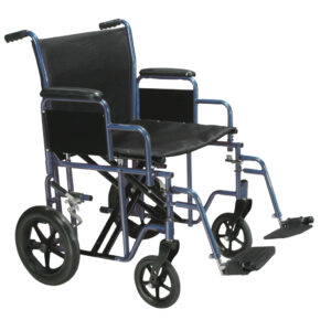 Bariatric, 20", Transport Chair, Steel