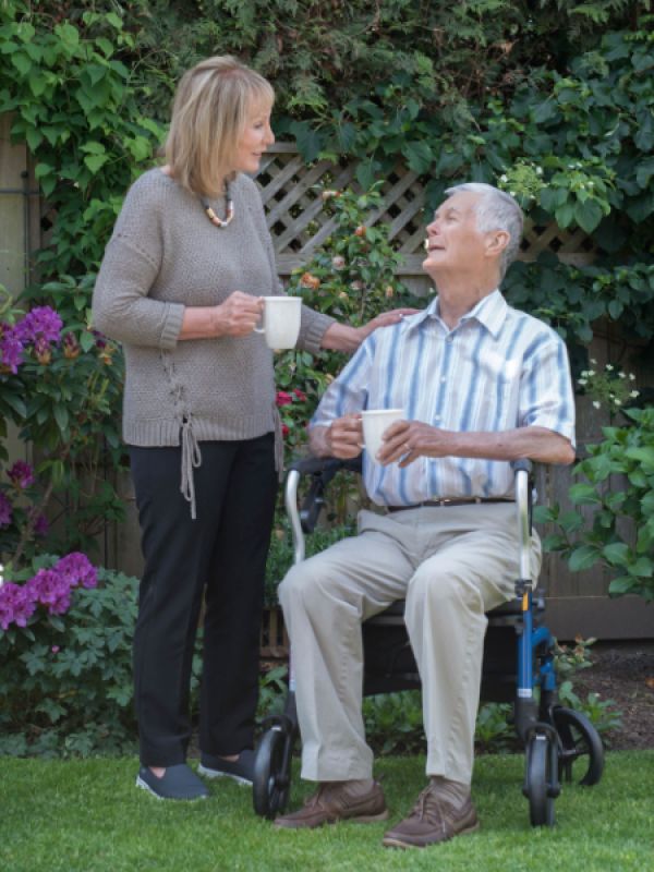 man in wheelchair